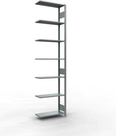 Actual product image Schulte Lagertechnik MULTIplus150 boltless add-on bay system with length bolts