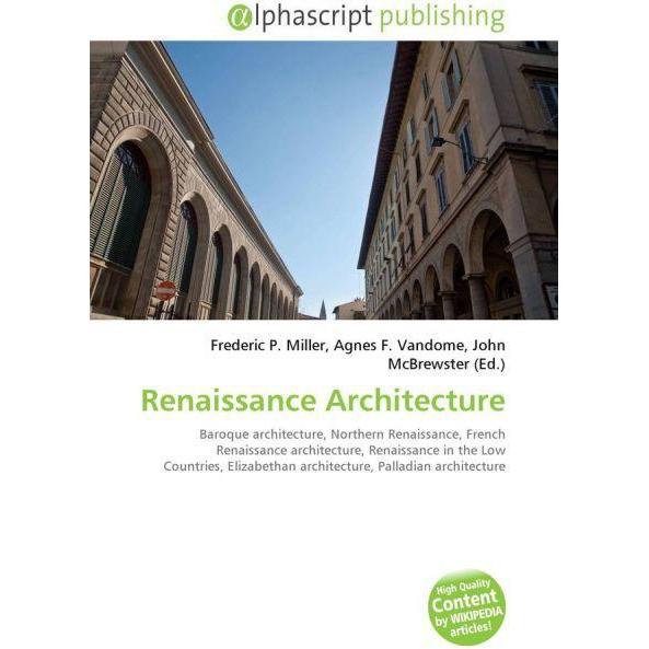 Thumbnail - Renaissance Architecture, Fachbücher von Agnes F. Vandome, Frederic P. Miller, John McBrewster