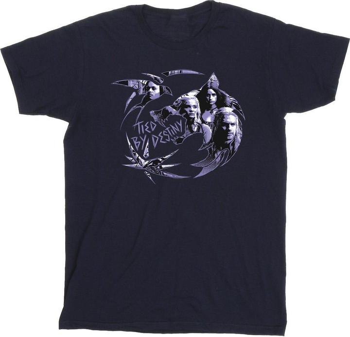 Produktbild Netflix The Witcher Wolf Logo Infill TShirt (M)