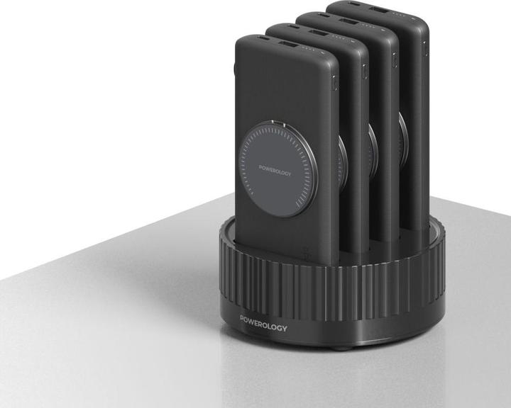 Produktbild Powerology 4in1 Station 10000mAh PD 100W QC Wireless Power Bank (10000 mAh, 100 W)