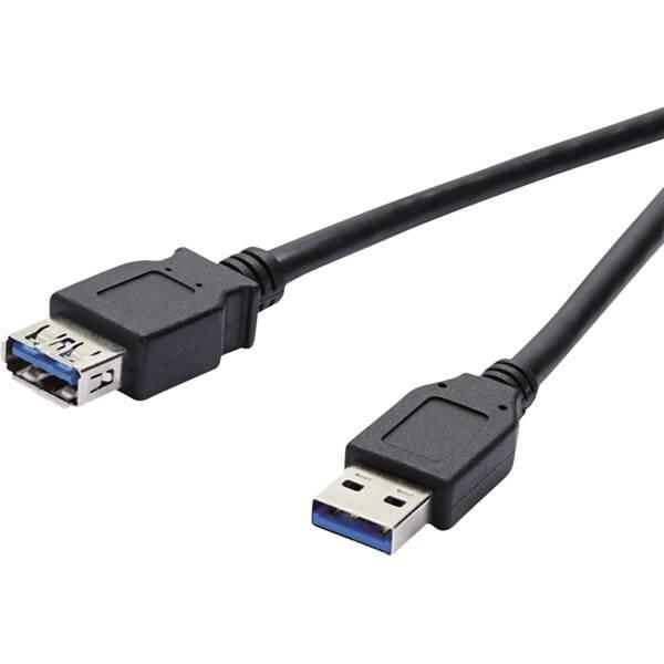 Vivanco CAVO USB-A 3.1 M-M 3M NER (3 m), Cavo USB
