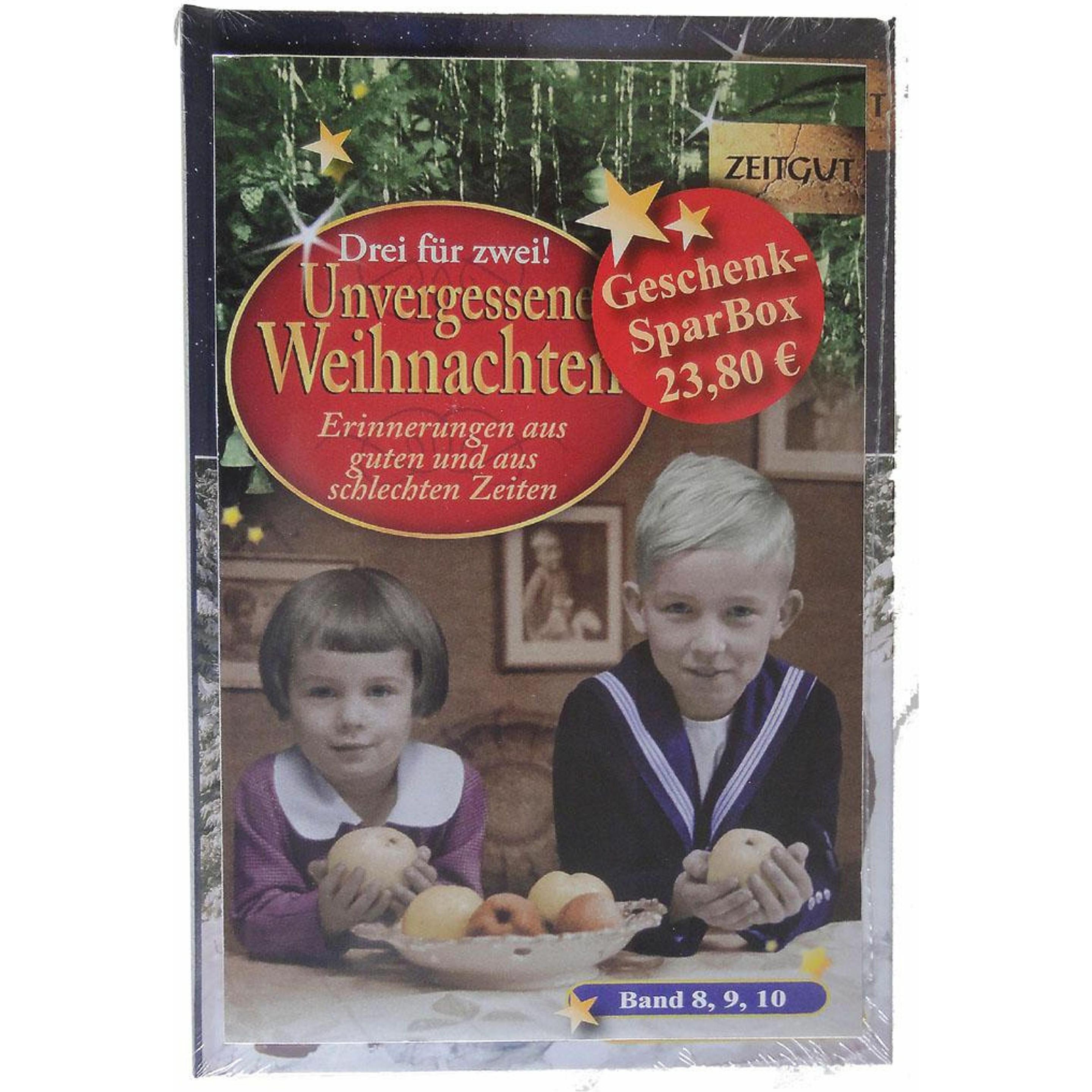 Unvergessene Weihnachten 8-10 GeschenkBox, Belletristik von Jürgen Kleindienst, Ingrid Hantke
