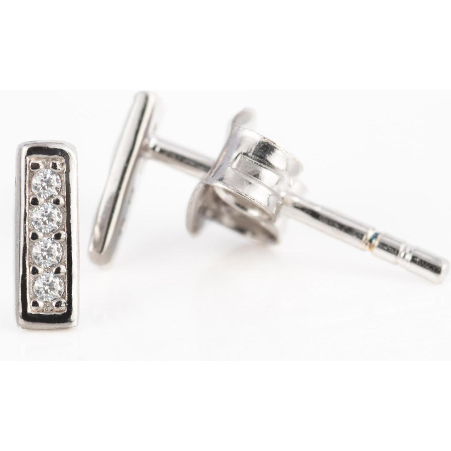 Thumbnail - Jacques Lemans, Ohrringe, Ohrstecker, (925er Silber)