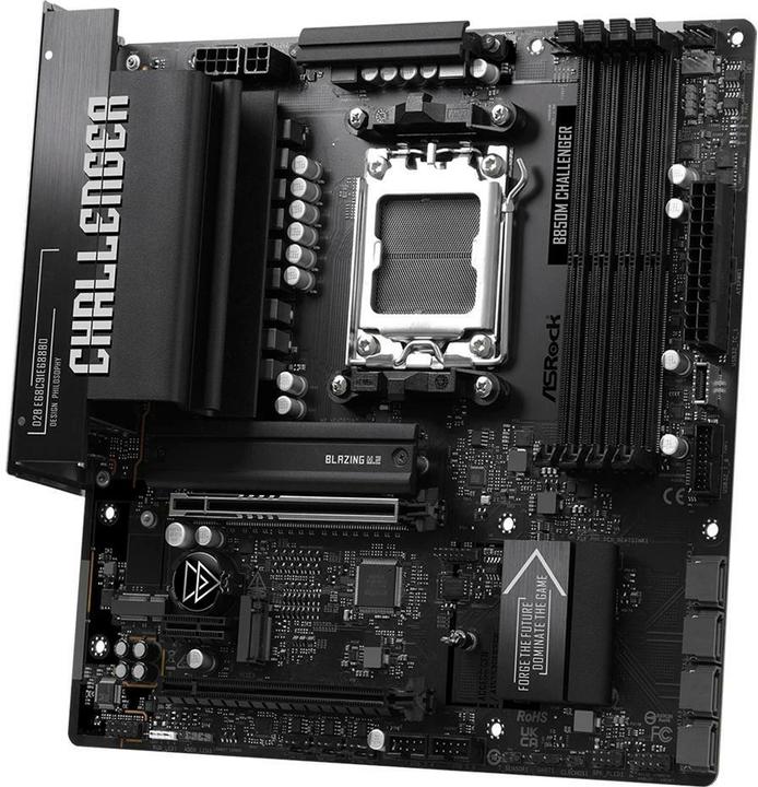 Productafbeelding AsRock MB AMD AM5 B850M Challenger (AM5, AMD B850, ATX)