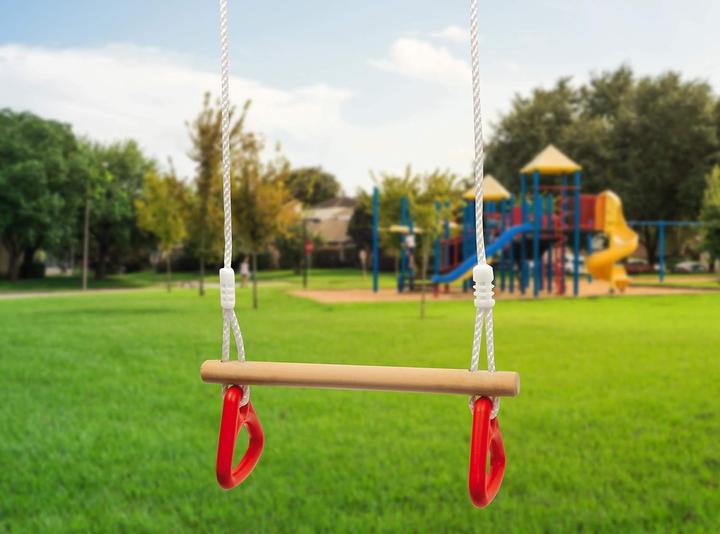 Image du produit small foot Balançoire avec anneaux de gymnastique