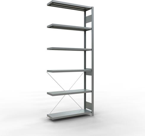 Actual product image Schulte Lagertechnik MULTIplus250 boltless bay system with cross brace