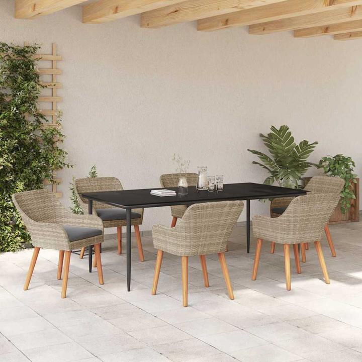 Produktbild vidaXL Garten Essgruppe (200 x 100 x 74 cm)