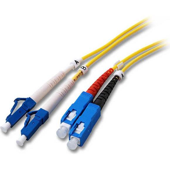 EFB Elektronik O0360.15 15m LC SC Gelb Glasfaserkabel (S/FTP, CAT6e, 15 m), Netzwerkkabel