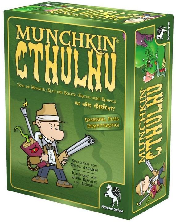 Produktbild Pegasus Munchkin Cthulhu 1+2 (Deutsch, 3 - 6 Spieler)