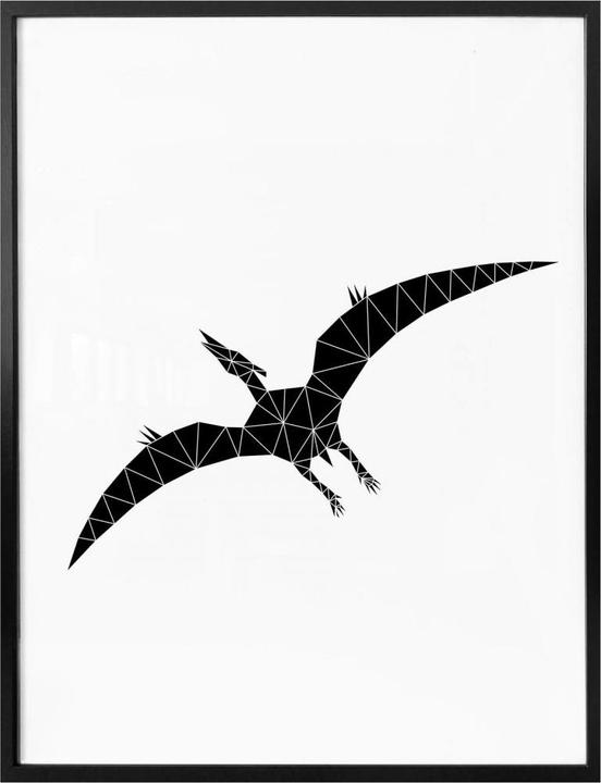 Produktbild Trenddeko Geometric Dinosaur Pterodactylus (50 x 60 cm)