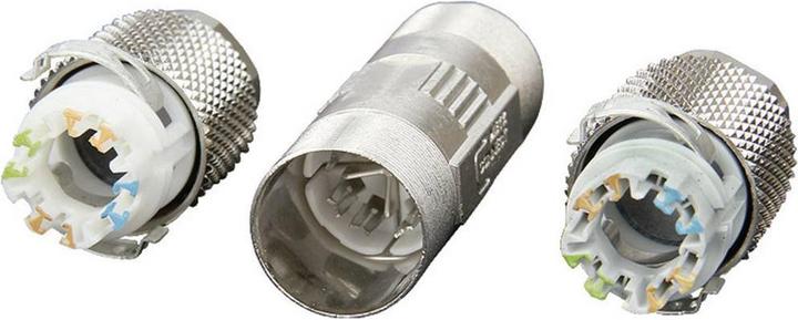 Actual product image Elbro MetzConnect Cable Connector,Cat.7 Raw CableA / Class FA For the connection, extension, reparatu...