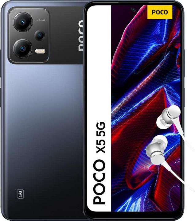 Produktbild Xiaomi Poco X5 5G (256 GB, Black, 6.67", Hybrid Dual SIM, 5G)