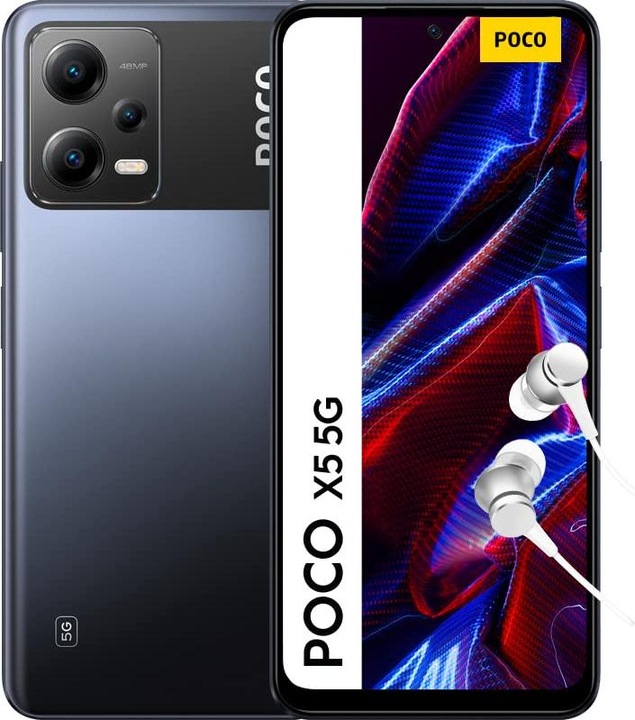 Produktbild Xiaomi Poco X5 5G (256 GB, Black, 6.67", Hybrid Dual SIM, 48 Mpx, 5G)