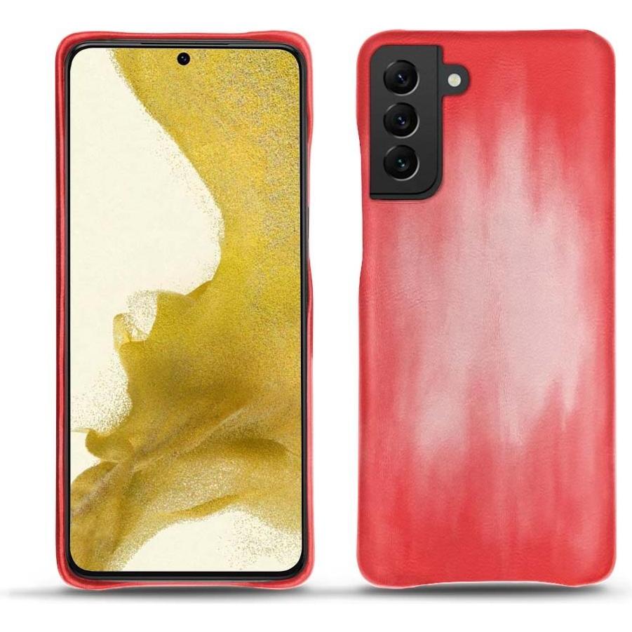 Thumbnail - Noreve Lederschutzhülle (Samsung Galaxy S22), Smartphone Hülle, Rosa