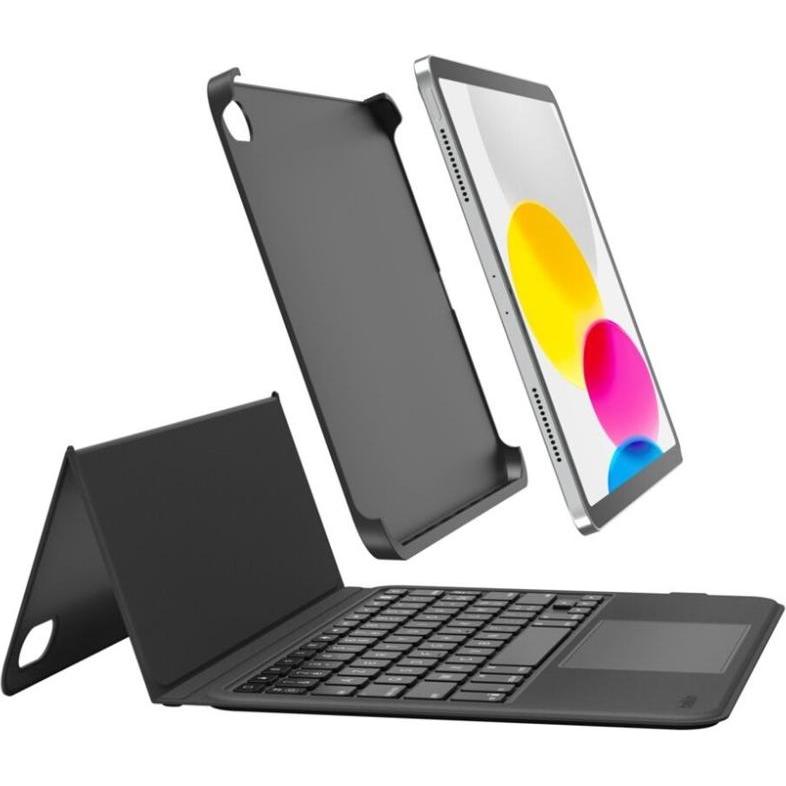 Belkin Connect - Tastatur og folio-kasse (beskyttende etui) - med magnetisk stander - med trackp..., Tastiera per tablet