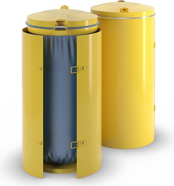 Produktbild VAR Stahlblech-Abfallsammler für 120-l-Sack (120 l)