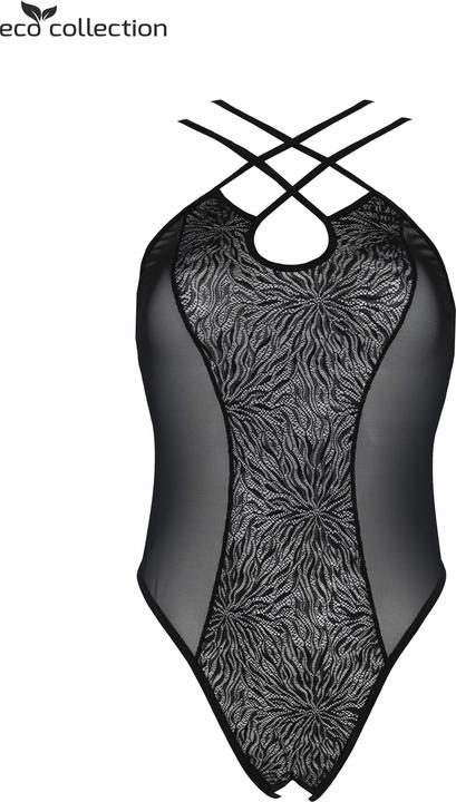 Actual product image ECO Collection Selaginella Bodysuit black (3XL, XXL)