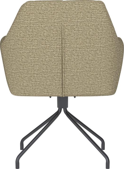 Productafbeelding White Label Living Chair Pete Green Spider Swivel