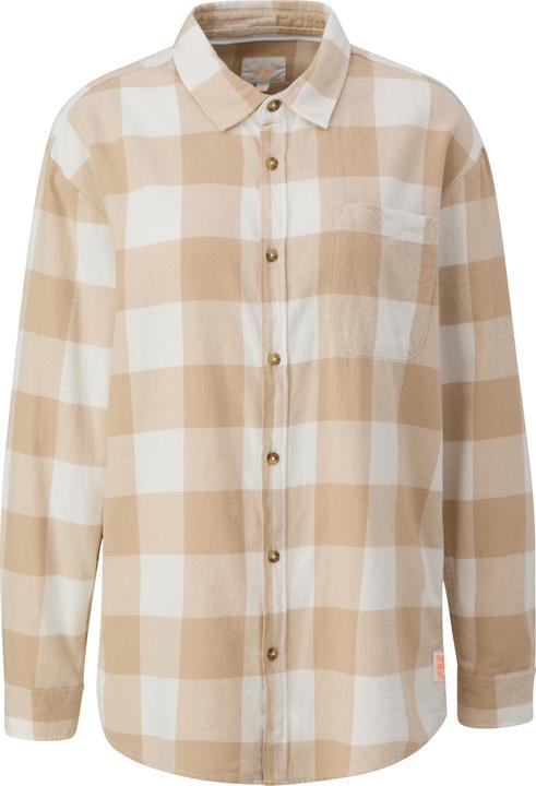 Produktbild s.Oliver Bluse Kariertes Hemd aus Baumwolle (S)