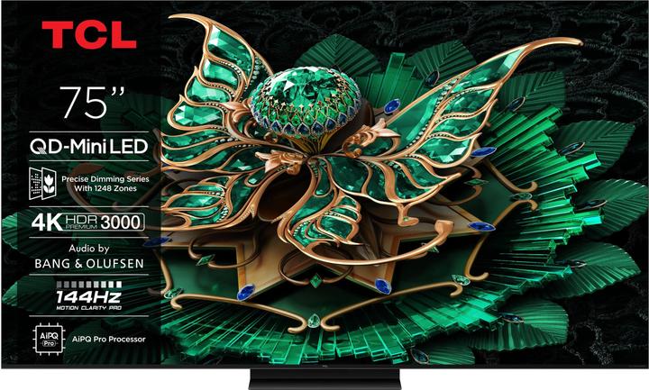 Actual product image TCL 75C7K (75", Mini-LED, 4K, 2025)