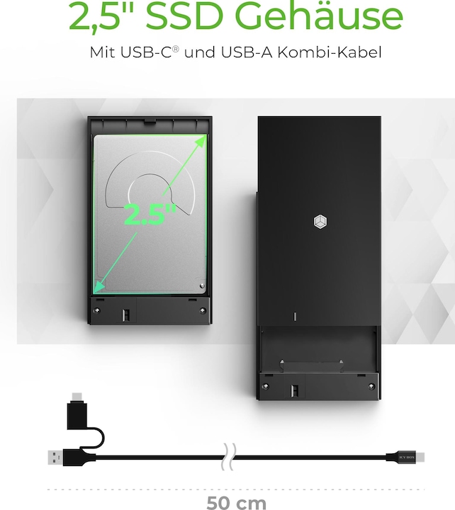 Productafbeelding Icy Box IB-200T-C3 (2.5")