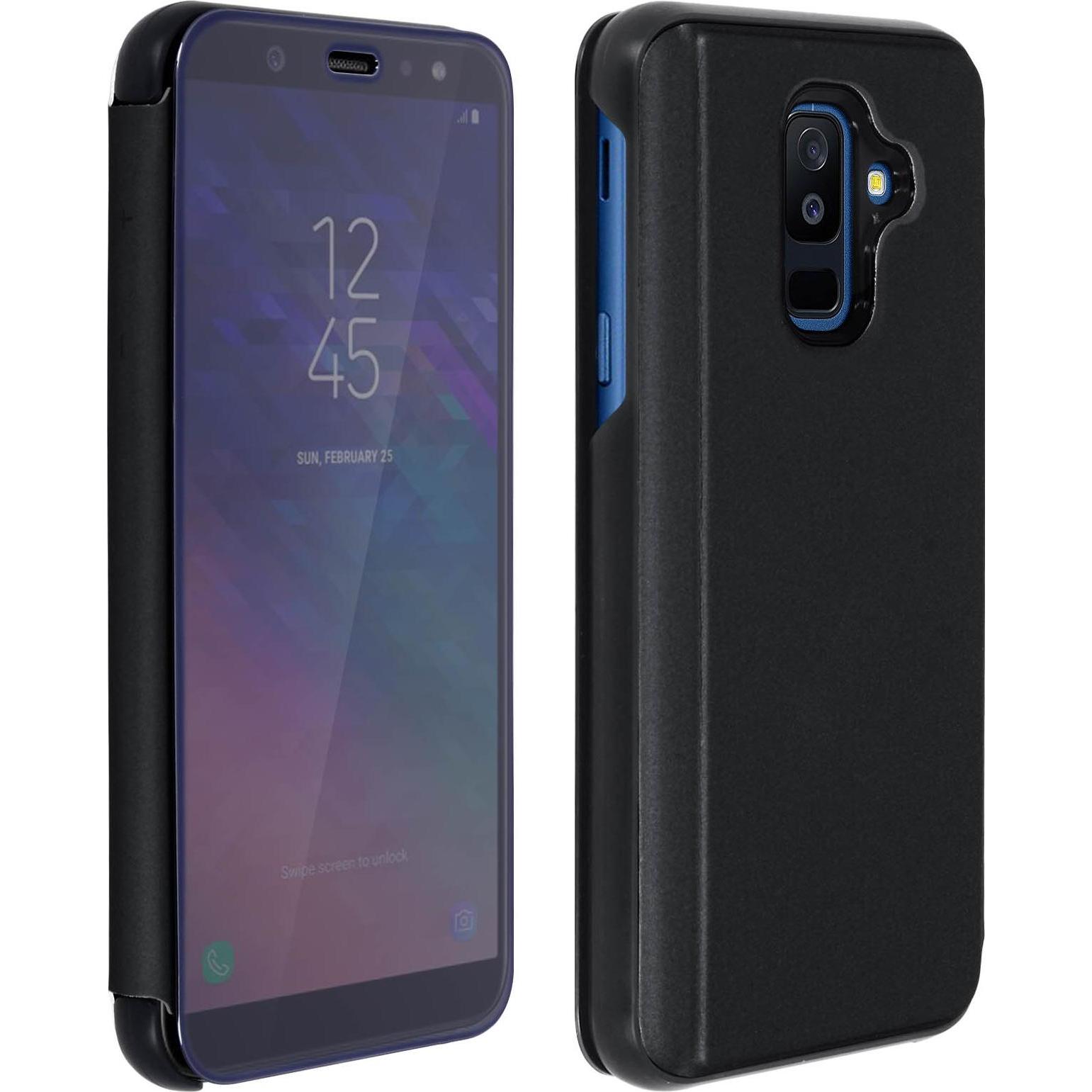 Avizar Mirup Series (Samsung Galaxy A6+), Smartphone Hülle, Schwarz