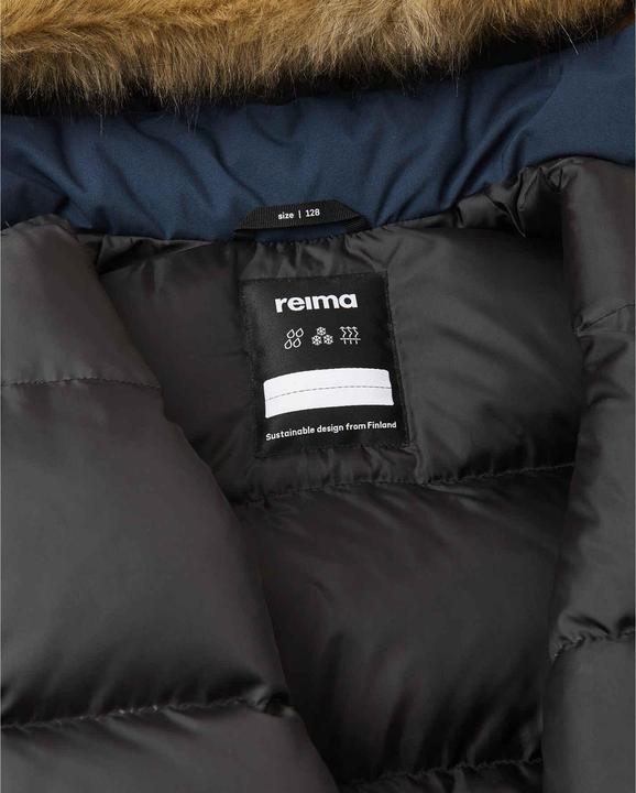 Actual product image Reima tec children's down jacket Serkkula Navy (104)
