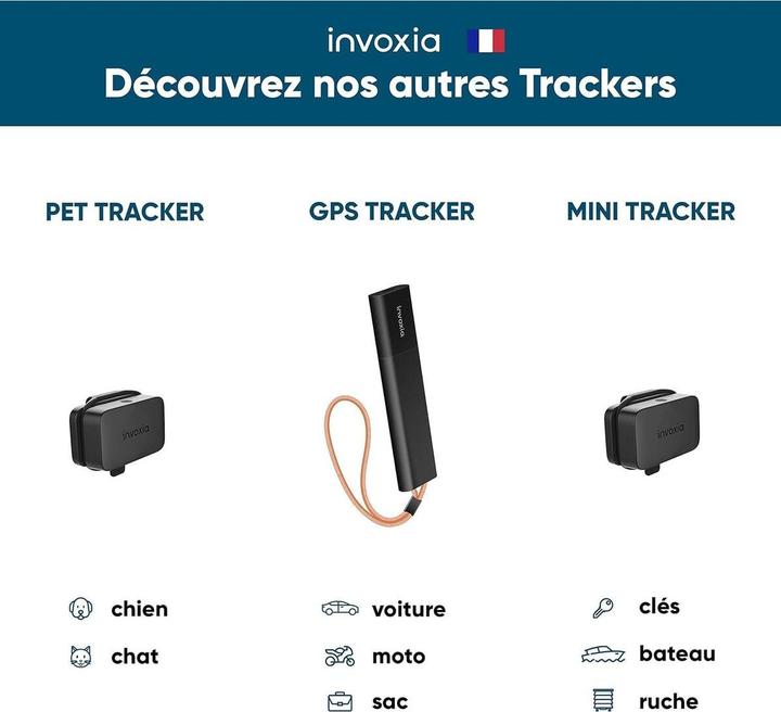 Actual product image Invoxia GPS Tracker Bike