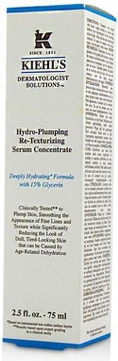 Immagine prodotto Kiehl's Hydro Replumping Retexturizing Serum Concentrate Conc. (75 ml)