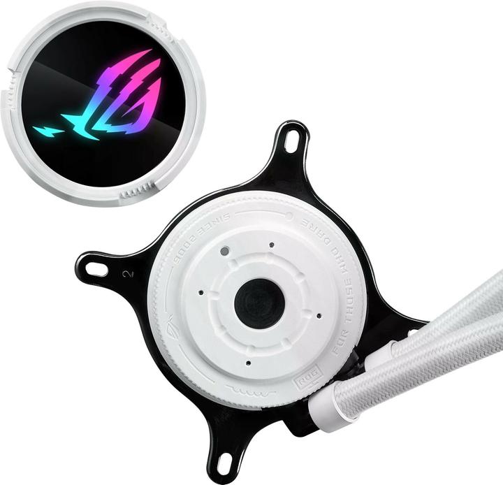 Actual product image ASUS Rog Strix Lc Iii 240 Argb Wht