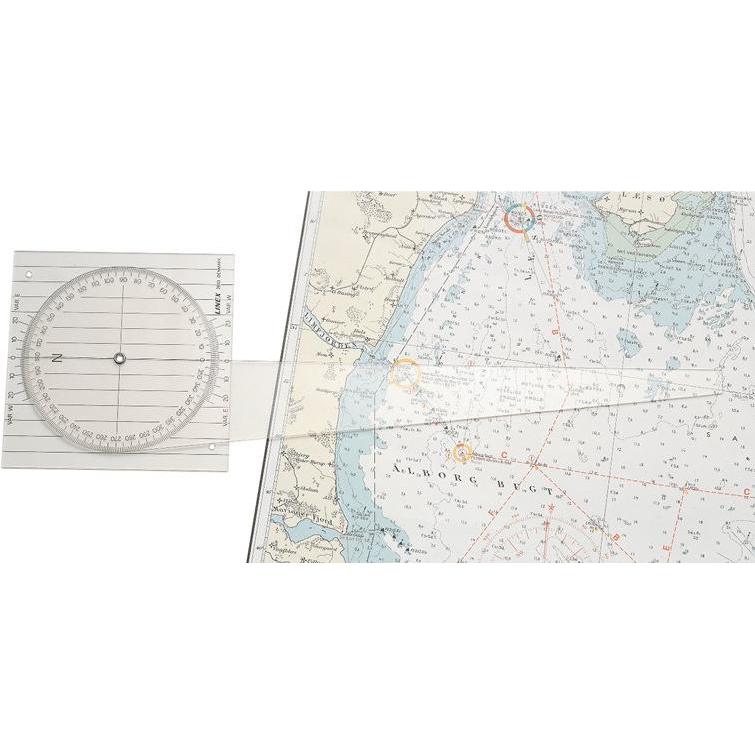 Thumbnail - Linex, Lineal, Nautischer Plotter Kurslineal 2810 (140 mm)