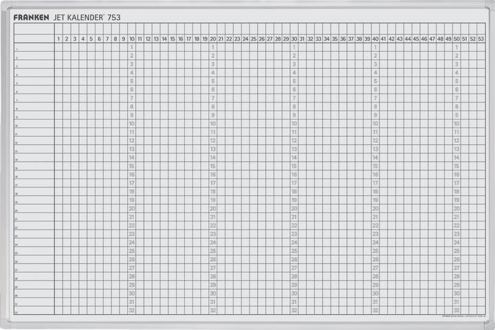 Produktbild Franken Jahresplaner (60 x 90 cm)