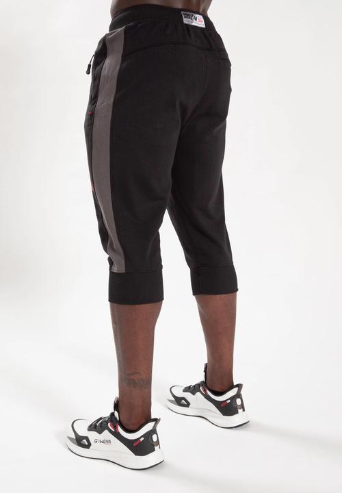 Actual product image Gorilla Wear Thompson 3/4 Jogginghose - Schwarz (M)