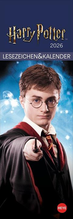 Image du produit Harry Potter Lesezeichen & Kalender 2026 (6 x 18 cm)