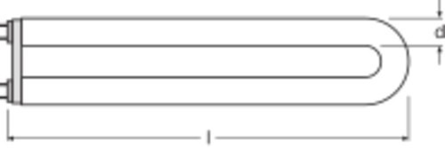 Image du produit Osram Tube fluorescent (2GX13, 18 W, 1350 lm, 1 x, A)