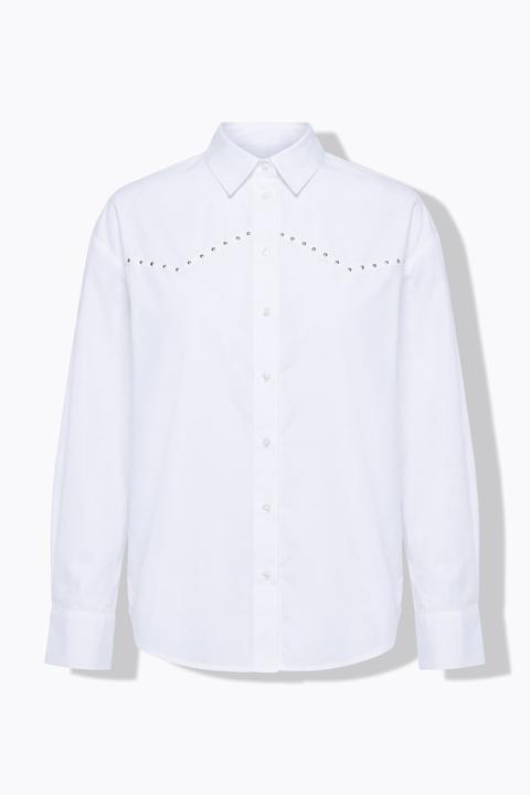 Immagine prodotto Studio Untold Camicia dal taglio oversize con rivetti decorativi (42, 44)