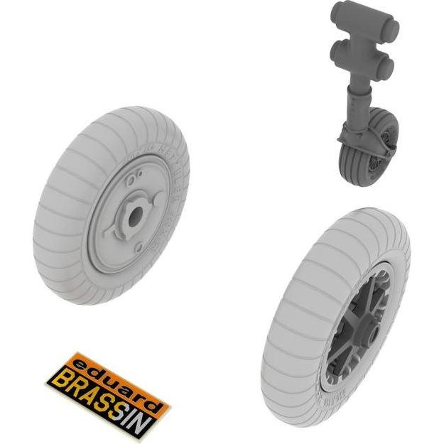 Eduard Bf 109E wheels for