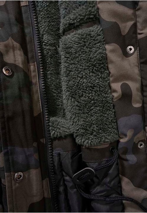 Actual product image Brandit Ladies Marsh Lake Parka size 4XL colour dark camouflage pattern (4XL)