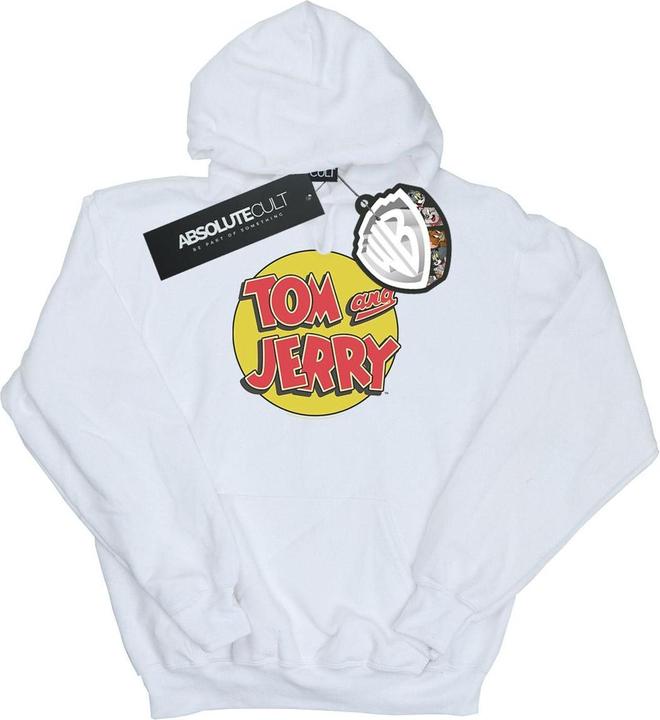 Actual product image Tom & Jerry Mens Circle Logo Hoodie (4XL)