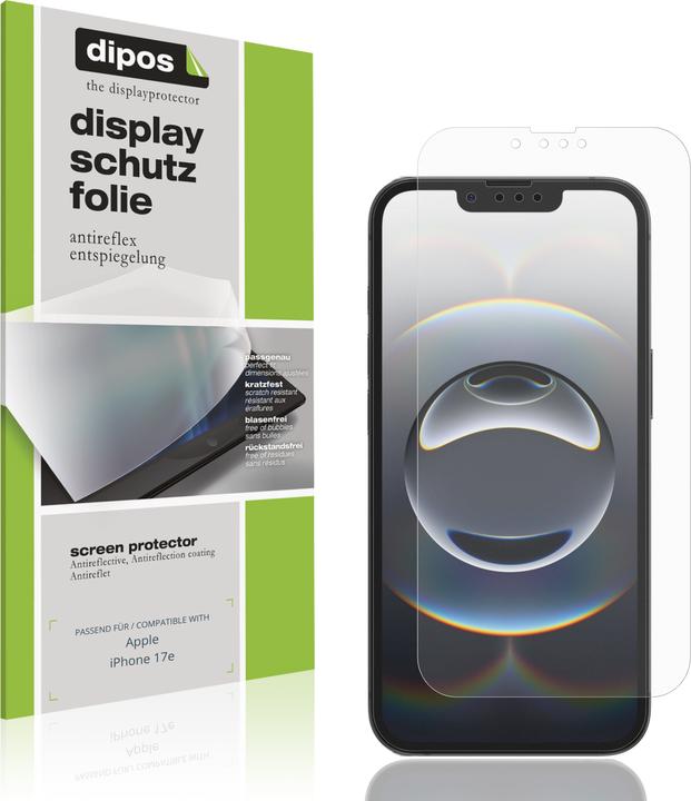 Dipos Schutzfolie Matt für Apple iPhone 17e (Apple iPhone 17e)