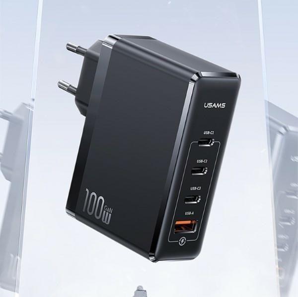 Actual product image Usams T50 Power Adapter (100 W)