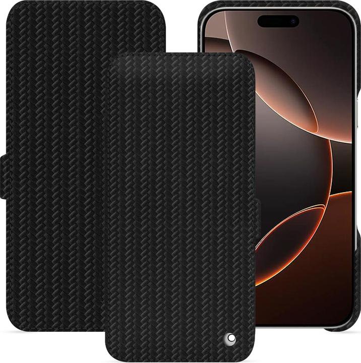 Actual product image Noreve Horizontal leather flap shell (Apple iPhone 16 Pro)