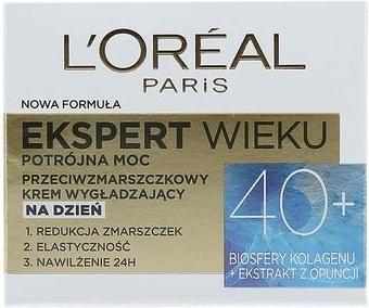 Produktbild L'Oréal Paris L'Oréal Age Specialist Ekspert Age 40+ anti-wrinkle smoothing day cream 50ml (50 ml, Tagescreme)