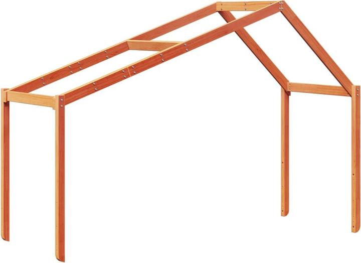 Actual product image vidaXL Loft bed with roof (80 x 200 cm)