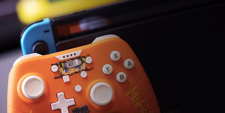 Produktbild Konix Naruto Gamepad - White (Switch, PC, Switch Lite, Switch OLED)