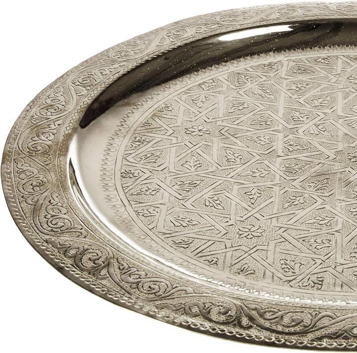 Produktbild Marrakesch Rundes Orientalisches Tablett