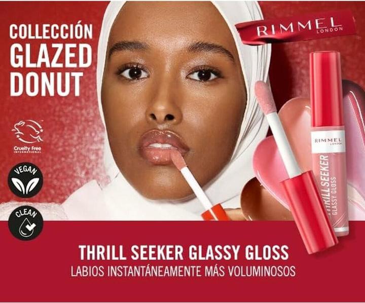 Actual product image Rimmel London Thrill Seeker Glassy Gloss 800 Chocolate Glaze (800 Chocolate Glaze)