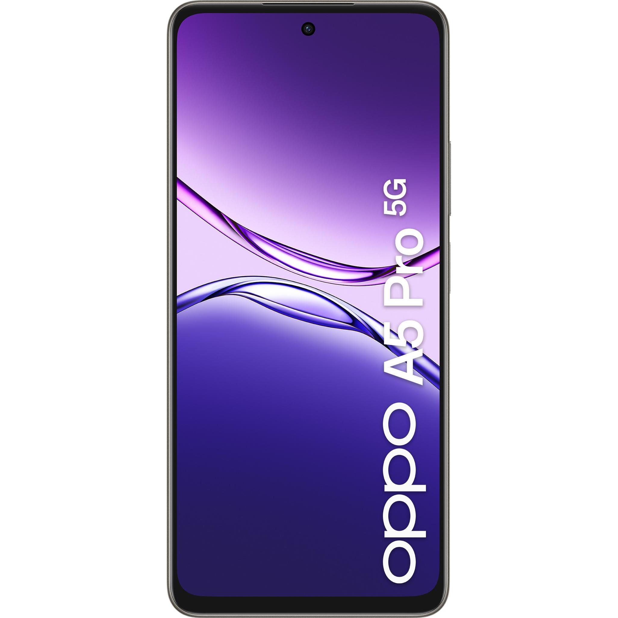OPPO A5 Pro 8+256GB 6.67" 5G Black Brown DS TIM (256 GB, Black, Brown, 6.67", Dual SIM, 5G), Smartph