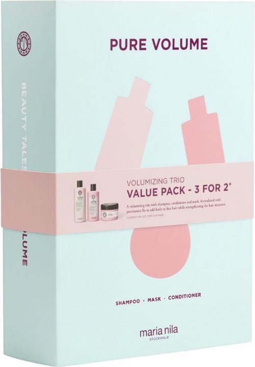 Image du produit Maria Nila Pure Volume Holiday Box (Kit de soins capillaires)