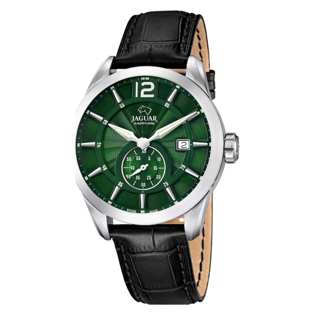 Jaguar, Armbanduhr, J663/3 Acamar Sapphire, Grün, (Analoguhr, 43 mm)